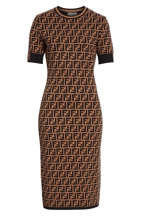 fendi double f dress